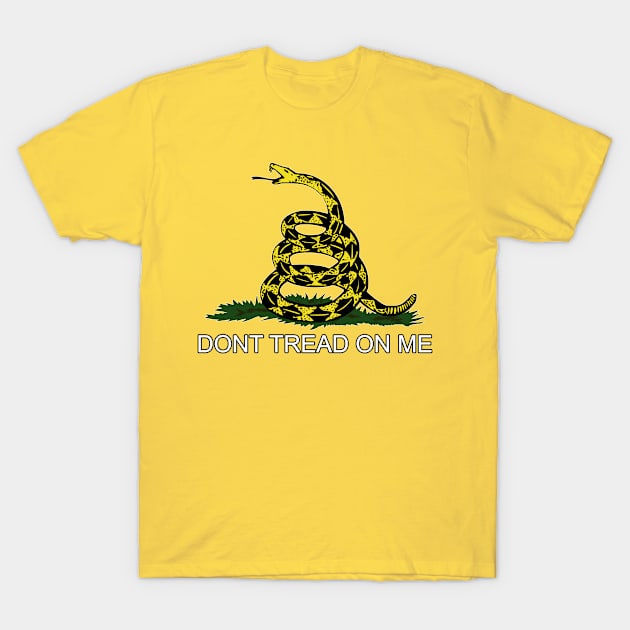 Dont tread on me T-Shirt by Views of my views